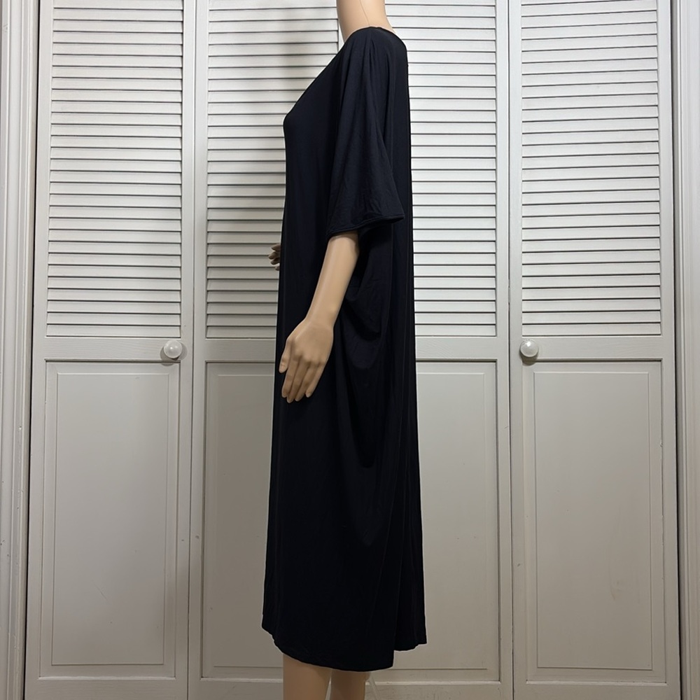 NWT Universal Standard Women's Plus Teresa Liquid Jersey V-Neck Dress Size 4X - Picture 12 of 15